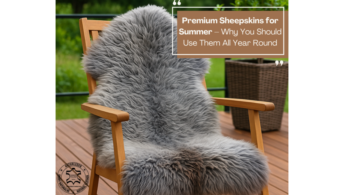 Premium Sheepskins for Summer – Why You Should Use Them All Year Round